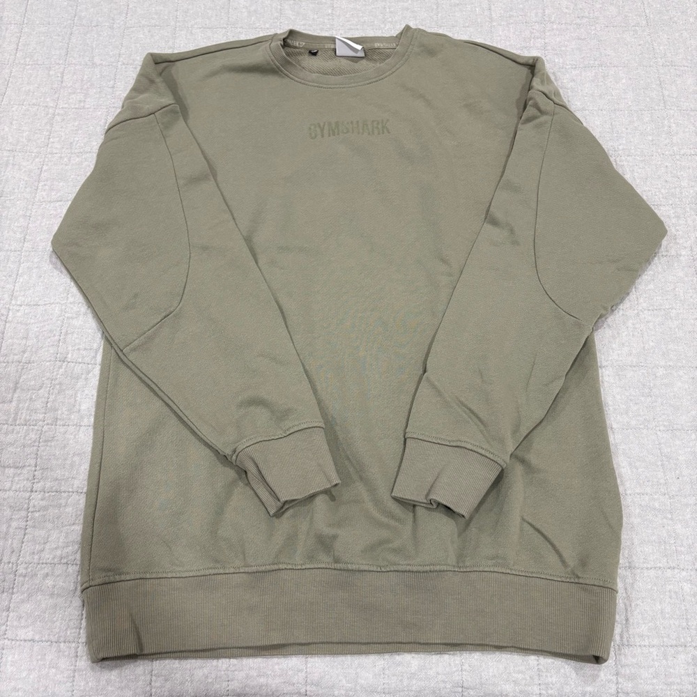 Gymshark Lightweight Crewneck‎ Green Size Medium